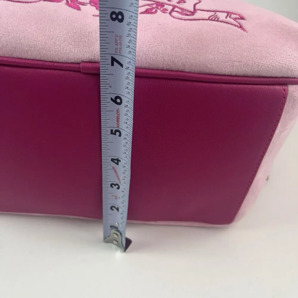 Juicy Couture New Love Chapter Backpack Wristlet Wallet Scottie Dog Charm Velvet